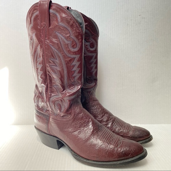 Justin Boots Other - Justin Boots Western Embroidered Cowboy Boots